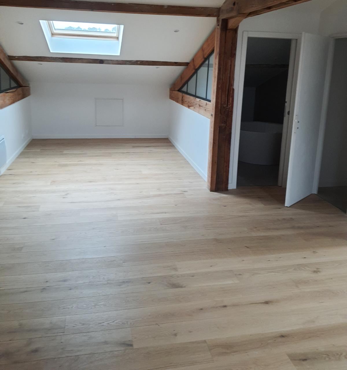 Pose de parquet
